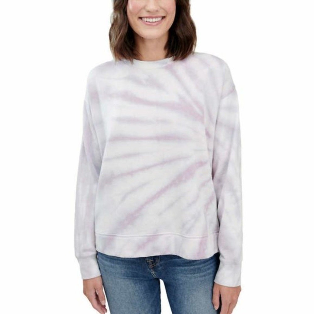 Splendid Lavender‎ Tie-Dye Pullover Sweatshirt • Y2K Cozy Casual • Women's Small